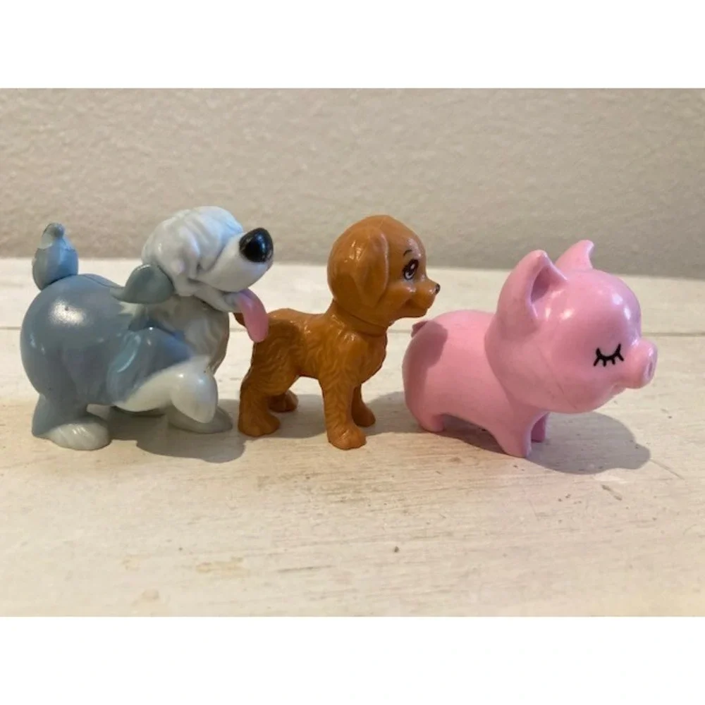 Barbie Pet‎ Lot of 3: Dogs and pig
